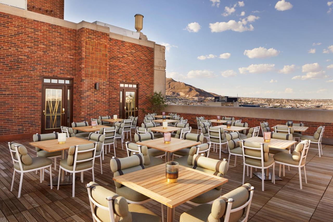 فندق ذا بلازا بايونير بارك إل باسو المظهر الخارجي الصورة The rooftop bar at the Hotel