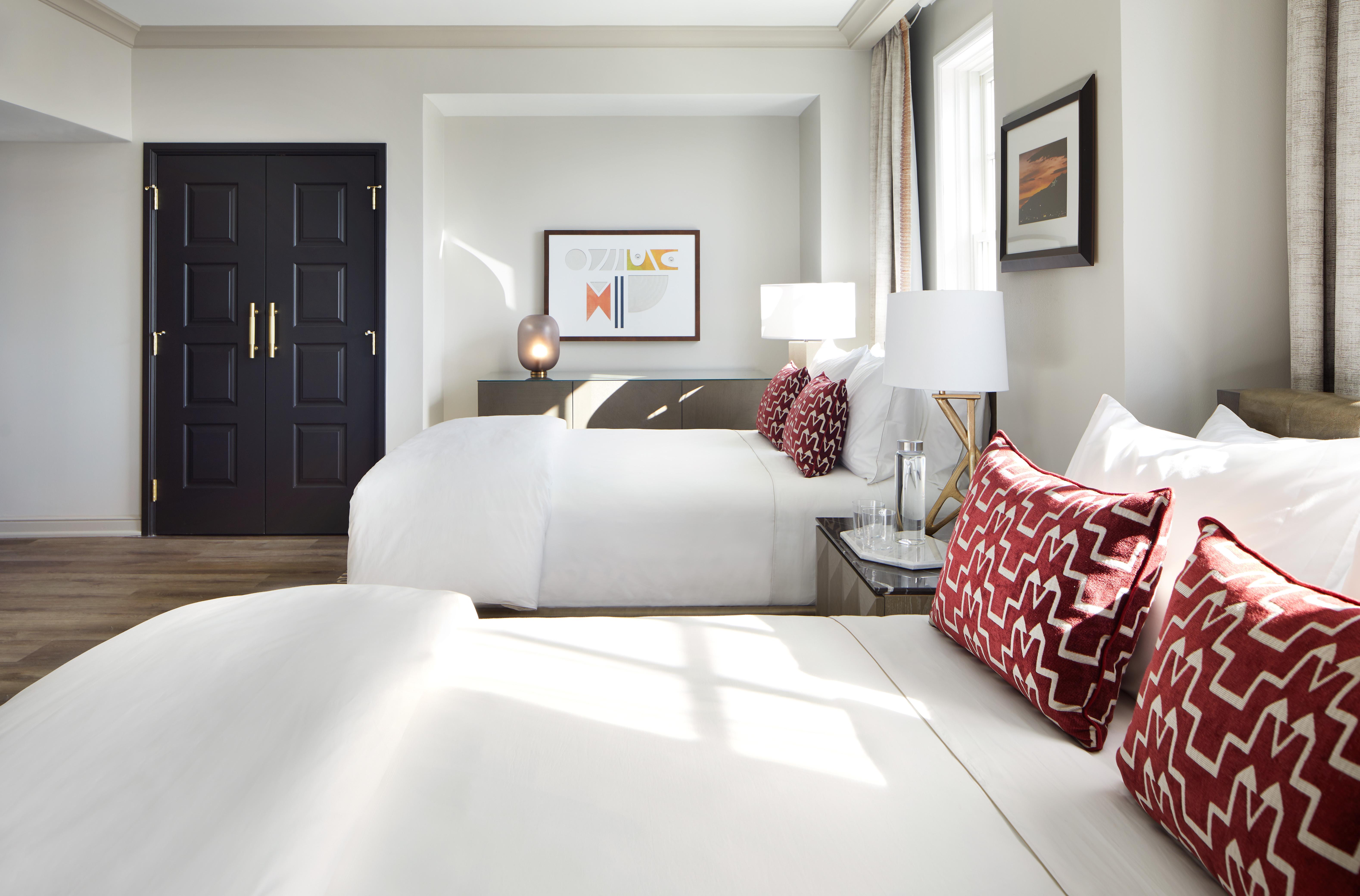 فندق ذا بلازا بايونير بارك إل باسو المظهر الخارجي الصورة A bedroom at the Hotel at Old Sugar Mill