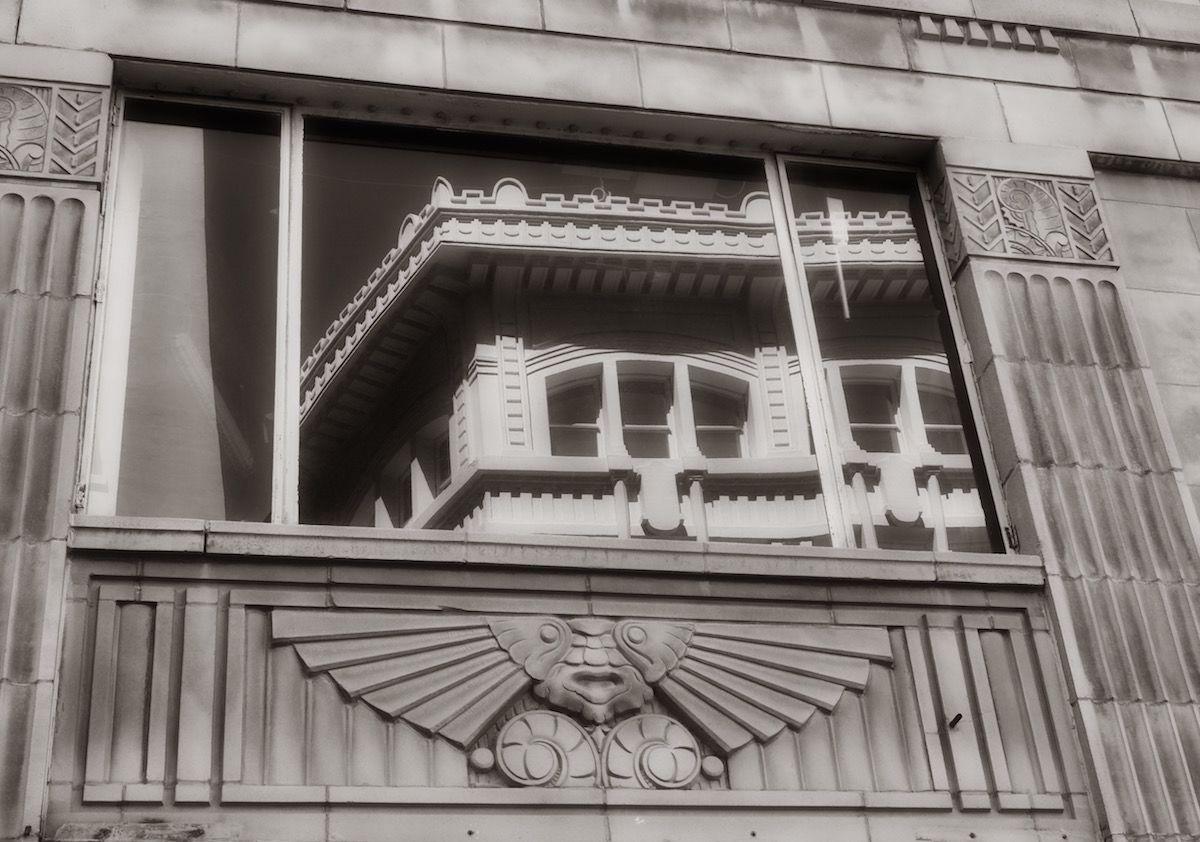 فندق ذا بلازا بايونير بارك إل باسو المظهر الخارجي الصورة Detail of the facade